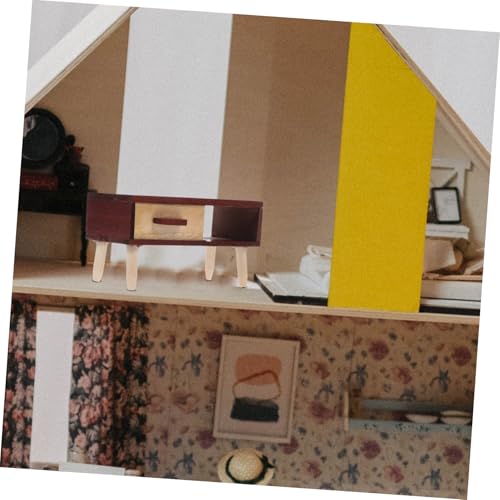 Toddmomy Maßstab Holz Tv Ständer mit Detaillierter Verarbeitung Realistischem Design für Wohnzimmer Puppenhausmöbel Zubehör Toddmomy Maßstab Holz Tv Ständer mit Detaillierter Verarbeitung Realistischem Design für Wohnzimmer Puppenhausmöbel Zubehör von Toddmomy