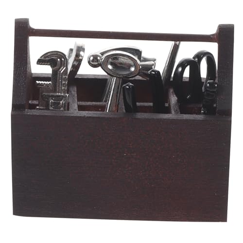Toddmomy Maßstab Leichte Puppenhaus Accessoires Detailreiche Miniatur Werkzeuge für Dekoratives für Puppenhaus Zubehör Fördert Kreativität und Spielspaß von Toddmomy
