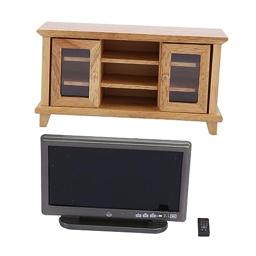 Toddmomy Maßstab für Mini Haus Dekoration Robustes Design aus Holz und Perfektes für Miniatur Enthusiasten von Toddmomy