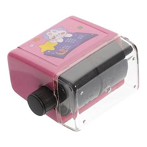 Toddmomy Mathematischer Roller Stempel für Addition Subtraktion Multiplikation und Division Pädagogisches Werkzeug für Aufbewahrungsbox und Stempelkissen für Lehrer und Grundschüler von Toddmomy