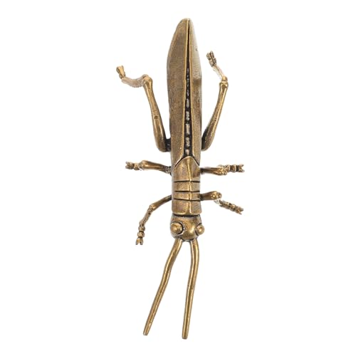 Toddmomy Messing Locust Statue Einzigartige Insektenfigur Miniaturtier Figur Für Garten Ornamente Innenblumentopf Origination Toddmomy Messing Locust Statue Einzigartige Insektenfigur Miniaturtier Figur Für Garten Ornamente Innenblumentopf Origination von Toddmomy
