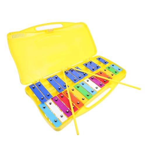 Toddmomy Metallophon Percussion Musikinstrument für Buntes Xylophon aus Eisenplatten Schlägel Fördert Musikalisches Interesse und Rhythmusgefühl Geeignet für Kleinkinder und Vorschulkinder Toddmomy Metallophon Percussion Musikinstrument für Buntes Xylophon aus Eisenplatten Schlägel Fördert Musikalisches Interesse und Rhythmusgefühl Geeignet für Kleinkinder und Vorschulkinder von Toddmomy