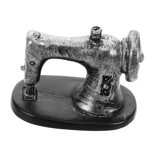 Toddmomy Retro-Miniatur-nähmaschine Für Puppenhaus Nähmaschinen-Statue Detailreiche Handwerkskunst von Toddmomy