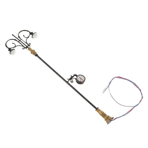 Toddmomy Mini Straßenlaterne Modell Elegante Miniatur-gartenlampe Für Modellbahn Und Puppenhaus Vielseitige Deko-Lampe Mit Langlebigem Design Und Einfacher Pflege Für Kreative Toddmomy Mini Straßenlaterne Modell Elegante Miniatur-gartenlampe Für Modellbahn Und Puppenhaus Vielseitige Deko-Lampe Mit Langlebigem Design Und Einfacher Pflege Für Kreative von Toddmomy