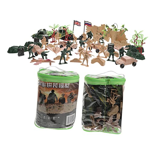 Toddmomy Militärmodell Set Teilig Miniatur Soldaten und Fahrzeuge Maßstabgetreu Kreatives Kinderspielzeug für Jungen Sammelobjekte und Dekoration Wohnzimmer Schlafzimmer Toddmomy Militärmodell Set Teilig Miniatur Soldaten und Fahrzeuge Maßstabgetreu Kreatives Kinderspielzeug für Jungen Sammelobjekte und Dekoration Wohnzimmer Schlafzimmer von Toddmomy