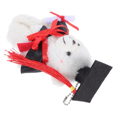 Toddmomy Mini Abschlussbär Taschenbär Abschlussbär Stoffbär Puppe Abschlusssaison Abschlussspielzeug Kindergarten Abschlussbär Massenbär Dekorationen Für Zuhause Plüschstoffe von Toddmomy