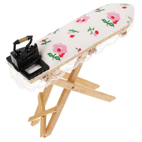 Toddmomy Mini Bügeleisen für Puppenhaus Realistisches Zubehör für Miniaturmöbel für DIY Minihäuser Foto Requisiten und Landschaftsszenen Kompakt und Leicht Perfektes Toddmomy Mini Bügeleisen für Puppenhaus Realistisches Zubehör für Miniaturmöbel für DIY Minihäuser Foto Requisiten und Landschaftsszenen Kompakt und Leicht Perfektes von Toddmomy