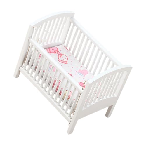Toddmomy Mini Cot Miniature Babybett Babybett : Puppenhaus Rocking Babybett puppenbett zubehör winzige Möbel Miniaturhauszubehör Puppenhauszubehör Mini -Babybett Birke Toddmomy Mini Cot Miniature Babybett Babybett : Puppenhaus Rocking Babybett puppenbett zubehör winzige Möbel Miniaturhauszubehör Puppenhauszubehör Mini -Babybett Birke von Toddmomy