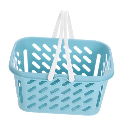 Toddmomy Mini Einkaufskorb Spielzeugpuppe Zubehör Faltbarer Korb Für Puppenhaus Kaufladen Zubehör Realistisches Design von Toddmomy