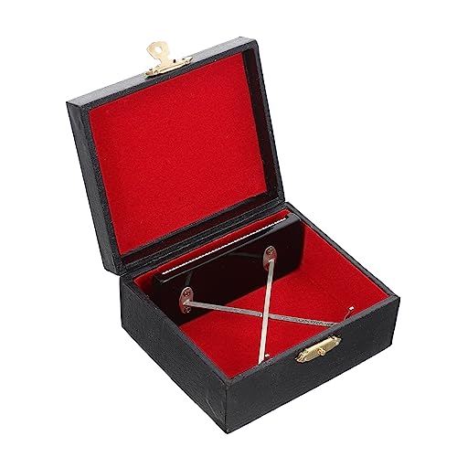 Toddmomy Mini Elektronisches Orgelmodell aus Holz mit Schwarzer Box Detailreich Poliertes Miniaturkeyboard Langlebige Dekoration für Kinderzimmer und Puppenhaus von Toddmomy