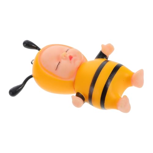Toddmomy Mini Figur Schlüsselanhänger Für Tortendeko Niedliche Schlafpuppe Als Kuchendekoration Für Geburtstagsfeiern Und Backprojekte von Toddmomy