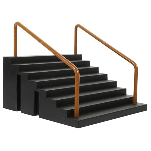 Toddmomy Mini Fingerboard Hindernis aus Hochwertigem Miniatur Skatepark Requisite Langlebiges Finger Skatepark Zubehör für Fingerkoordinationstraining und Familienspaß von Toddmomy