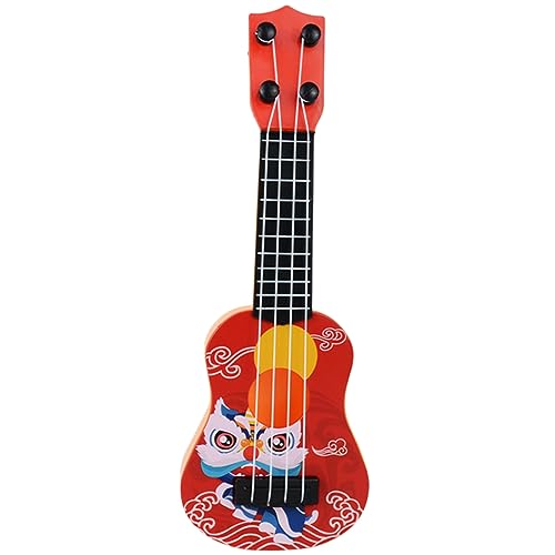 Toddmomy Mini Gitarrenmodell für Dekorative Gitarre aus Hochwertigem Material für Fotografie Requisiten und Mini Hauszubehör Kreative Musikspielzeuge von Toddmomy