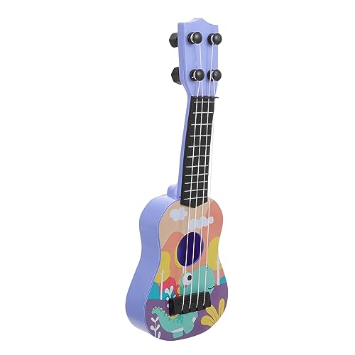 Toddmomy Mini Gitarrenspielzeug für Kleinkinder Realistische Simulation Ukulele Tragbares Musikinstrument für Jungen und Einfach zu Erlernen für Vorschüler Toddmomy Mini Gitarrenspielzeug für Kleinkinder Realistische Simulation Ukulele Tragbares Musikinstrument für Jungen und Einfach zu Erlernen für Vorschüler von Toddmomy