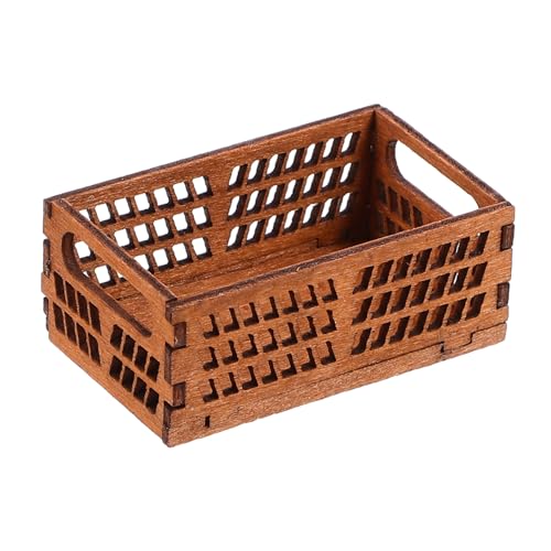 Toddmomy Mini -Holzrahmenspeicherbox Korb winzig Puppenhaus Miniaturen Rollenspiel Mini-Hauskörbe Minikisten dekorativ Mini Körbe kleine Kisten Miniaturmöbel hölzern Brown Toddmomy Mini -Holzrahmenspeicherbox Korb winzig Puppenhaus Miniaturen Rollenspiel Mini-Hauskörbe Minikisten dekorativ Mini Körbe kleine Kisten Miniaturmöbel hölzern Brown von Toddmomy