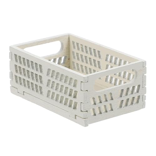 Toddmomy Mini -Holzrahmenspeicherbox Miniatur Korb winziges Zeug Minikisten zum Basteln Minikisten dekorativ Körbe für Puppenstuben Mini Körbe hölzern Weiß Toddmomy Mini -Holzrahmenspeicherbox Miniatur Korb winziges Zeug Minikisten zum Basteln Minikisten dekorativ Körbe für Puppenstuben Mini Körbe hölzern Weiß von Toddmomy