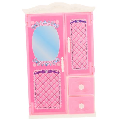 Toddmomy Mini Kleiderschrank Möbel Winzig Klein Puppe Miniaturen Kleidung Schränke Dekoration Miniatursachen Mini-kleiderschrankmodell Rosa Plastik Toddmomy Mini Kleiderschrank Möbel Winzig Klein Puppe Miniaturen Kleidung Schränke Dekoration Miniatursachen Mini-kleiderschrankmodell Rosa Plastik von Toddmomy