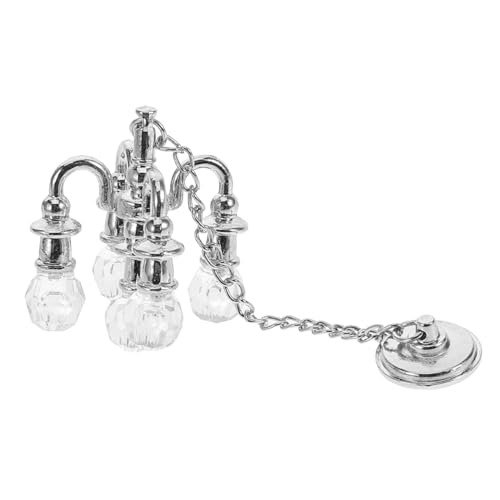 Toddmomy Mini Kronleuchter Ornamente Kleines Puppenhauszubehör Puppenhausbeleuchtung Miniaturen Puppenhäuser Warme Miniatur Deckenleuchte Szenendekoration Lichter Nachahmung Einer Toddmomy Mini Kronleuchter Ornamente Kleines Puppenhauszubehör Puppenhausbeleuchtung Miniaturen Puppenhäuser Warme Miniatur Deckenleuchte Szenendekoration Lichter Nachahmung Einer von Toddmomy