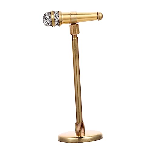 Toddmomy Miniatur Mikrofon Handwerk Figur Verstellbarer Miniatur Für Puppenhäuser Accessoires Für Kinderzimmer Und Spielzeughäuser Toddmomy Miniatur Mikrofon Handwerk Figur Verstellbarer Miniatur Für Puppenhäuser Accessoires Für Kinderzimmer Und Spielzeughäuser von Toddmomy
