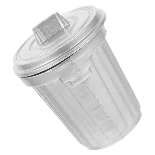 Toddmomy Mini-Mülleimer Ornament Puppe Miniatur Innere Dekoration Kleiner Mülleimer Mini-Hausschmuck Kleiner Abfallkorb Mini Hausmülleimer Mülltonnen-Modell Legierung Silver Toddmomy Mini-Mülleimer Ornament Puppe Miniatur Innere Dekoration Kleiner Mülleimer Mini-Hausschmuck Kleiner Abfallkorb Mini Hausmülleimer Mülltonnen-Modell Legierung Silver von Toddmomy