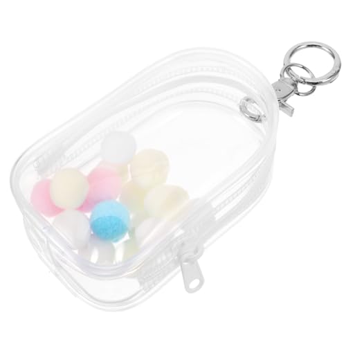 Toddmomy Mini Puppen Vitrine mit Schlüsselanhänger Transparente Figurentasche für Kleine Puppen und Sammlerstücke zum Schutz Präsentation von Miniaturfiguren und Puppen Toddmomy Mini Puppen Vitrine mit Schlüsselanhänger Transparente Figurentasche für Kleine Puppen und Sammlerstücke zum Schutz Präsentation von Miniaturfiguren und Puppen von Toddmomy