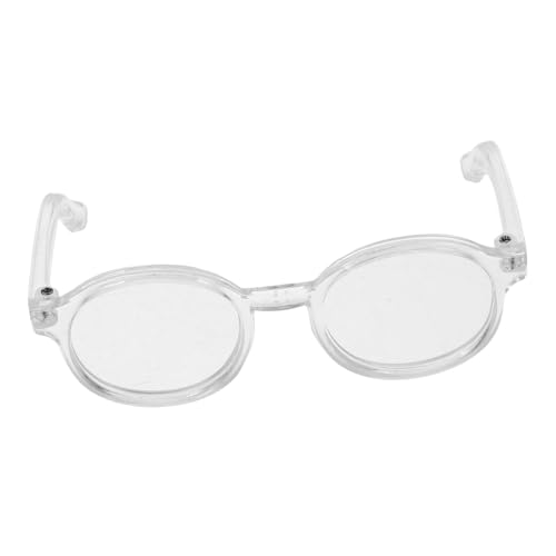 Toddmomy Mini Runde Puppenbrille aus Kunststoff Transparente Rahmen und Gläser Modisches Zubehör für Baumwollpuppen Stylische Eyewear für Doll Dress Up und Sammelobjekte Toddmomy Mini Runde Puppenbrille aus Kunststoff Transparente Rahmen und Gläser Modisches Zubehör für Baumwollpuppen Stylische Eyewear für Doll Dress Up und Sammelobjekte von Toddmomy