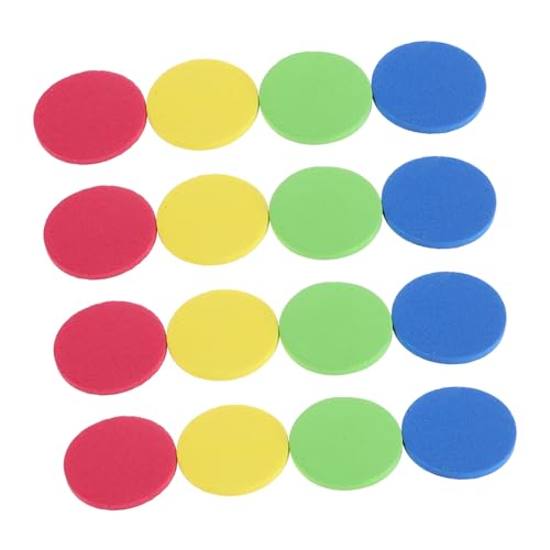 Toddmomy Mini Schaumstoff Scheiben Ersatz für Kinderspielzeug Bunte Rundscheiben für Drinnen und Draußen Wiederverwendbare Wurfscheiben für Launcher Spielspaß Toddmomy Mini Schaumstoff Scheiben Ersatz für Kinderspielzeug Bunte Rundscheiben für Drinnen und Draußen Wiederverwendbare Wurfscheiben für Launcher Spielspaß von Toddmomy