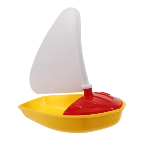 Toddmomy Mini Segelboot Badewannenspielzeug für Schwimmendes Boot für Kreatives Wasservergnügen Sicher und Lehrreich für Sommeraktivitäten im Bad und Am Strand von Toddmomy