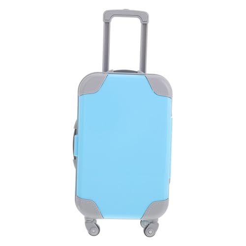 Toddmomy Mini-Koffer Spielzeugkoffer Für Jungen Und Mädchen Leichtes Und Tragbares Design Miniatur-gepäckkoffer Für Puppen von Toddmomy