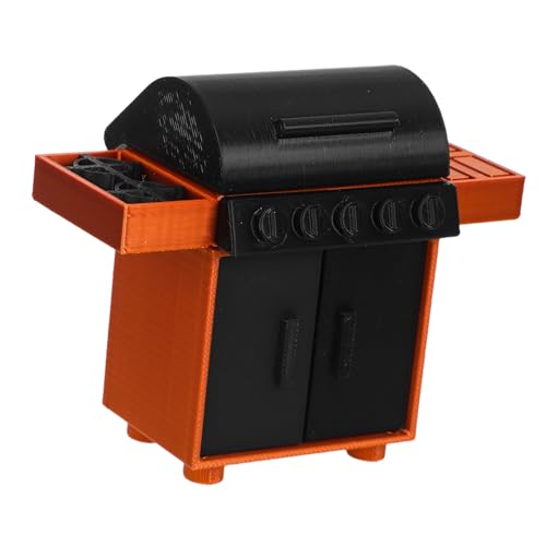 Toddmomy Miniatur BBQ Grill Modell Detailreiches Puppenhaus Möbel Realistisches Outdoor Camping Zubehör für Puppenhaus Küche Charmante Dekoration für Sammler und DIY Szenen Toddmomy Miniatur BBQ Grill Modell Detailreiches Puppenhaus Möbel Realistisches Outdoor Camping Zubehör für Puppenhaus Küche Charmante Dekoration für Sammler und DIY Szenen von Toddmomy