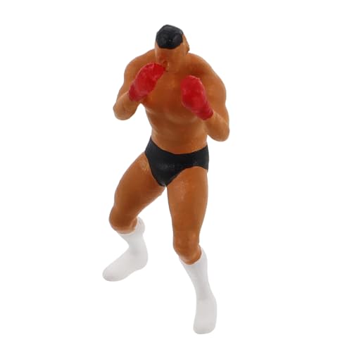 Toddmomy Miniatur Boxsport Figur Maßstab Realistische Boxfigur Modellfigur für Diorama Sandtisch Sammlung Detailgetreues Miniaturboxer Zubehör Toddmomy Miniatur Boxsport Figur Maßstab Realistische Boxfigur Modellfigur für Diorama Sandtisch Sammlung Detailgetreues Miniaturboxer Zubehör von Toddmomy