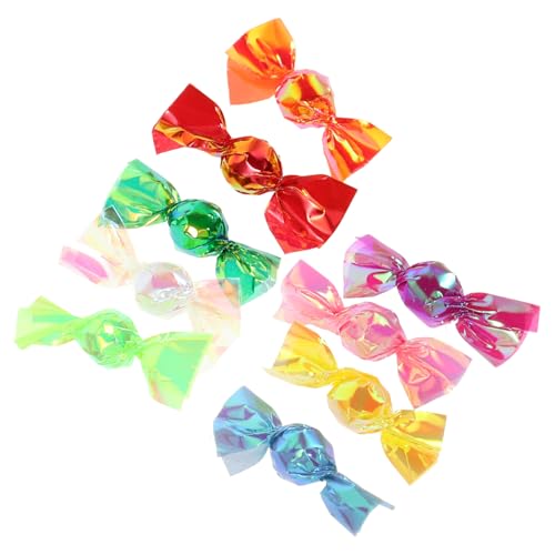 Toddmomy Miniatur Candy Charms Farben Harz Süßigkeiten Deko für Puppenhaus DIY Basteln Spielküche Zubehör Kreative Geschenkidee von Toddmomy