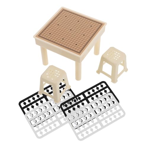 Toddmomy Miniatur Fünf Gewinnt mit Miniatur Möbeln Tragbares Lernspiel für Pädagogisches Denkspiel Kompakt für Tisch und Reisen Fördert Logisches und Familienzeit von Toddmomy
