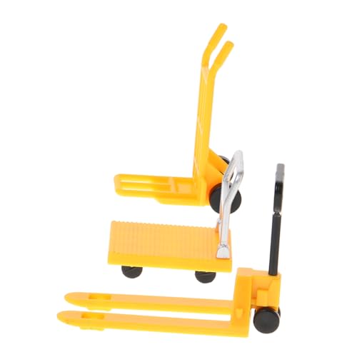 Toddmomy Miniatur Gabelstapler Kleiner Handwagen aus Robustem Pädagogisches Modell für Sicher und Fördert Kreativität und Vorstellungskraft Beim von Toddmomy