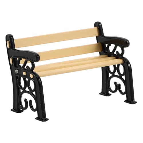 Toddmomy Miniatur Gartenbank aus Langlebigem Legierungsmetall Realistische für Puppenhaus und Mini Garten Dekoration Detailreiche Miniatur Gartenmöbel für Puppenhaus Zubehör Toddmomy Miniatur Gartenbank aus Langlebigem Legierungsmetall Realistische für Puppenhaus und Mini Garten Dekoration Detailreiche Miniatur Gartenmöbel für Puppenhaus Zubehör von Toddmomy