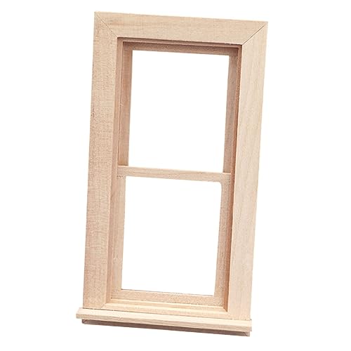 Toddmomy Miniatur Holz Fensterrahmen DIY Zubehör für Spielhaus Dekoration Realistisches Puppenhaus Fenster Modell Vielseitig Einsetzbar für Puppenmöbel Toddmomy Miniatur Holz Fensterrahmen DIY Zubehör für Spielhaus Dekoration Realistisches Puppenhaus Fenster Modell Vielseitig Einsetzbar für Puppenmöbel von Toddmomy