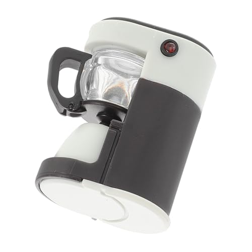 Toddmomy Miniatur Kaffee Maschine für Puppenhaus Interaktives Küchenspielzeug für Rollenspiele und Kreative Szenarien von Toddmomy
