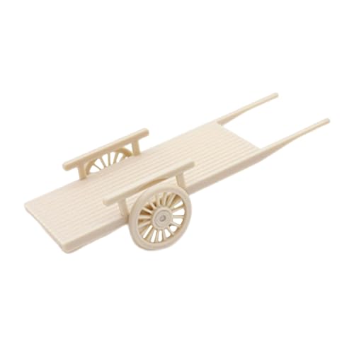 Toddmomy Miniatur-Kipper für Puppenhäuser: Mini-Bauernhof-Werkzeugmodell, Miniatur-Brettwagen, Mini-Hausmöbel, Spielzeug, Gartenzubehör, realistisches Bauernhoffahrzeug von Toddmomy