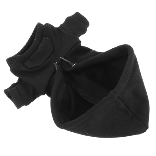 Toddmomy Miniatur Puppen Hoodie aus Baumwolle mit Kapuze und Tasche Weiche Warme Puppenkleidung für Kleine Puppen Vielseitiges Outfit Zubehör für Verkleidung und Spielspaß von Toddmomy