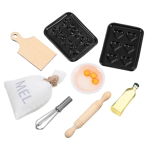 Toddmomy Miniatur Puppenhaus Backzubehör Realistisches Nudelholz und Küchenutensilien Kreative Bastelmaterialien Sichere Miniatur Küchenwerkzeuge für Spiel und Dekoration Toddmomy Miniatur Puppenhaus Backzubehör Realistisches Nudelholz und Küchenutensilien Kreative Bastelmaterialien Sichere Miniatur Küchenwerkzeuge für Spiel und Dekoration von Toddmomy