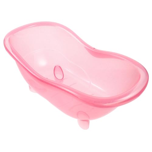 Toddmomy Miniatur Puppenhaus Badewanne aus Robustem Kunststoff Langlebiges Badezimmer Zubehör für Puppenhaus Dekoration Kleines Modell mit Glatter Oberfläche für Miniaturmöbel und von Toddmomy