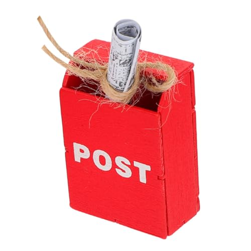 Toddmomy Miniatur Puppenhaus Briefkasten mit Zeitung Teiliges Set Leichtes Puppenhaus Zubehör Realistische Mini Briefkasten Dekoration Platzsparend und Vielseitig für Tischdeko Toddmomy Miniatur Puppenhaus Briefkasten mit Zeitung Teiliges Set Leichtes Puppenhaus Zubehör Realistische Mini Briefkasten Dekoration Platzsparend und Vielseitig für Tischdeko von Toddmomy