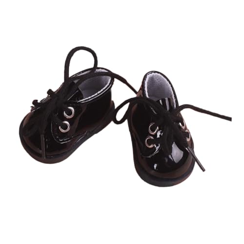 Toddmomy Miniatur Puppenschuhe Schwarz Handgefertigt Mini Lederschuhe Puppenzubehör Für Puppen DIY Dekoration Zubehör Toddmomy Miniatur Puppenschuhe Schwarz Handgefertigt Mini Lederschuhe Puppenzubehör Für Puppen DIY Dekoration Zubehör von Toddmomy