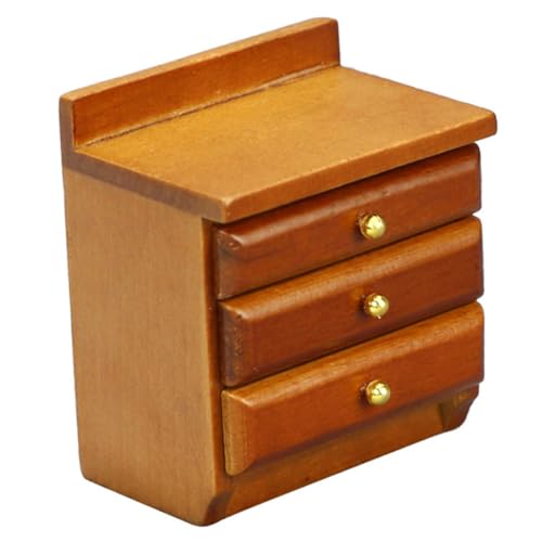 Toddmomy Miniatur Schlafzimmer Nachttisch Möbelmodell Puppenhaus Dekor Realistisch Handgefertigt für Mikrolandschaft und DIY Puppenhaus Zubehör Toddmomy Miniatur Schlafzimmer Nachttisch Möbelmodell Puppenhaus Dekor Realistisch Handgefertigt für Mikrolandschaft und DIY Puppenhaus Zubehör von Toddmomy