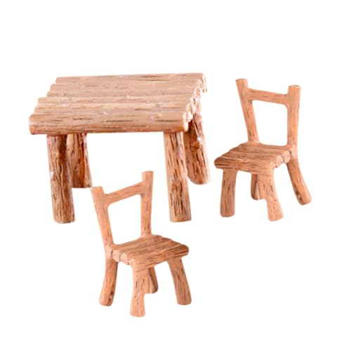 Toddmomy Miniatur Tisch Stuhl Set Kreative Mikro Landschaft Gartenmöbel Harz Teilig Detailreiche Verarbeitung Für Puppenhaus und Kleine Gartenlandschaften Natürliche Toddmomy Miniatur Tisch Stuhl Set Kreative Mikro Landschaft Gartenmöbel Harz Teilig Detailreiche Verarbeitung Für Puppenhaus und Kleine Gartenlandschaften Natürliche von Toddmomy