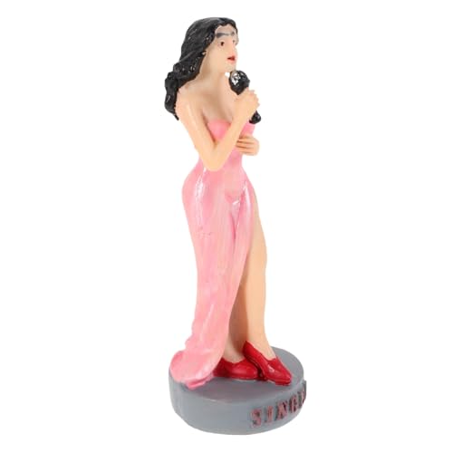 Toddmomy Miniature Women Sänger Figur Dekorative Sänger Abstrakt Toddmomy Miniature Women Sänger Figur Dekorative Sänger Abstrakt von Toddmomy