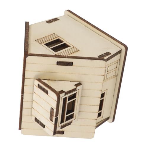 Toddmomy Miniaturhaus Holzhaus Modell Puppenhaus Set wohnaccessoires lernspielzeug Puppenhaus Zubehör Mini-Holzhaus Puppenhausbauzubehör Holzhandwerkshaus winziges hölzern Khaki Toddmomy Miniaturhaus Holzhaus Modell Puppenhaus Set wohnaccessoires lernspielzeug Puppenhaus Zubehör Mini-Holzhaus Puppenhausbauzubehör Holzhandwerkshaus winziges hölzern Khaki von Toddmomy