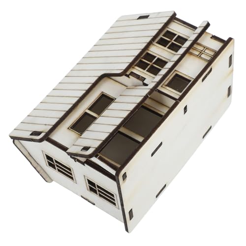 Toddmomy Miniaturhaus Tiny Homes Rustikale Villa Modellbausätze Weihnachtsdorf Zubehör Weihnachtsszene Tischhaus Figuren Diorama Puzzle Spielzeughaus Modell Holz Beige Toddmomy Miniaturhaus Tiny Homes Rustikale Villa Modellbausätze Weihnachtsdorf Zubehör Weihnachtsszene Tischhaus Figuren Diorama Puzzle Spielzeughaus Modell Holz Beige von Toddmomy