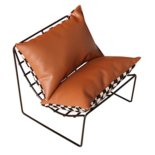 Toddmomy Miniaturmöbel Mini Stuhl Modell für Puppenhaus Realistischer Mini Esszimmerstuhl Zubehör für Mini Häuser Perfektes von Toddmomy