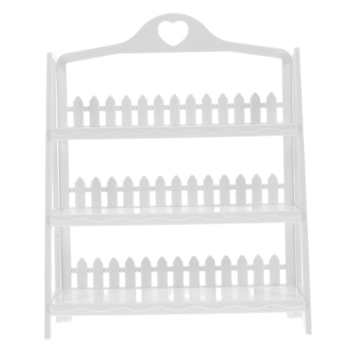 Toddmomy Miniaturpuppenhausmöbel Display - Für Küchen- Und Wohnzimmer Mini -bücherregalmodell Für Das Spielen Von Spielen Dollhouse Spielzeug von Toddmomy